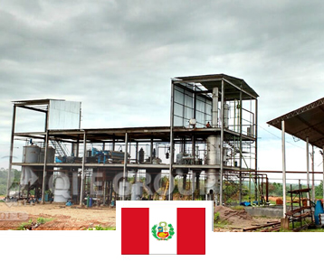 Planta refinadora de aceite de palma en Perú